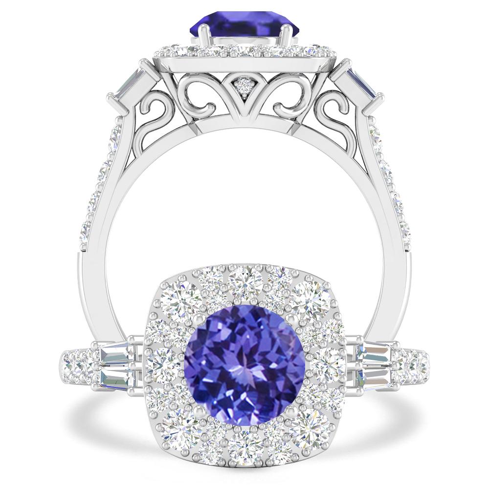 White Gold - Tanzanite