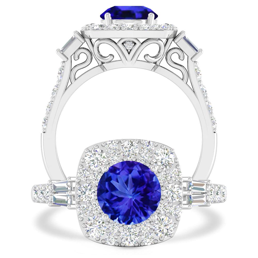 White Gold - Tanzanite