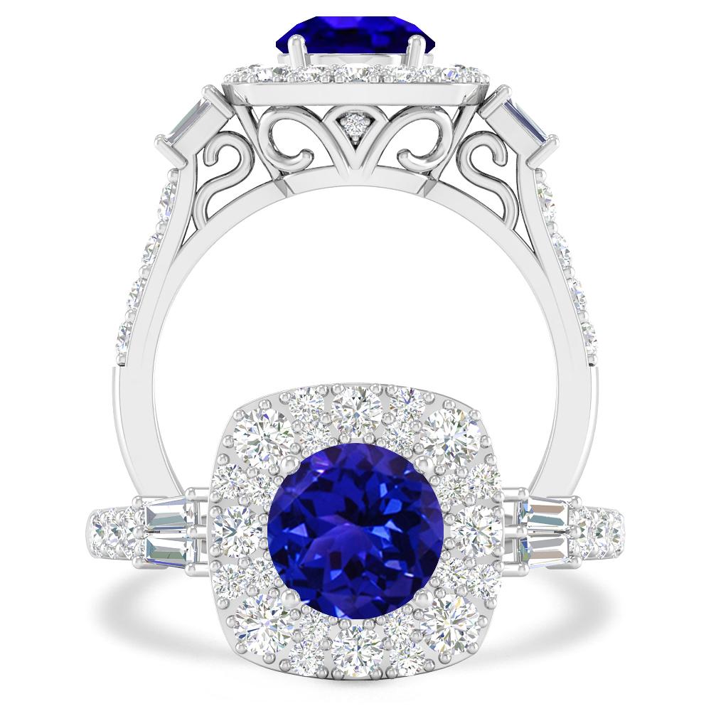 White Gold - Tanzanite