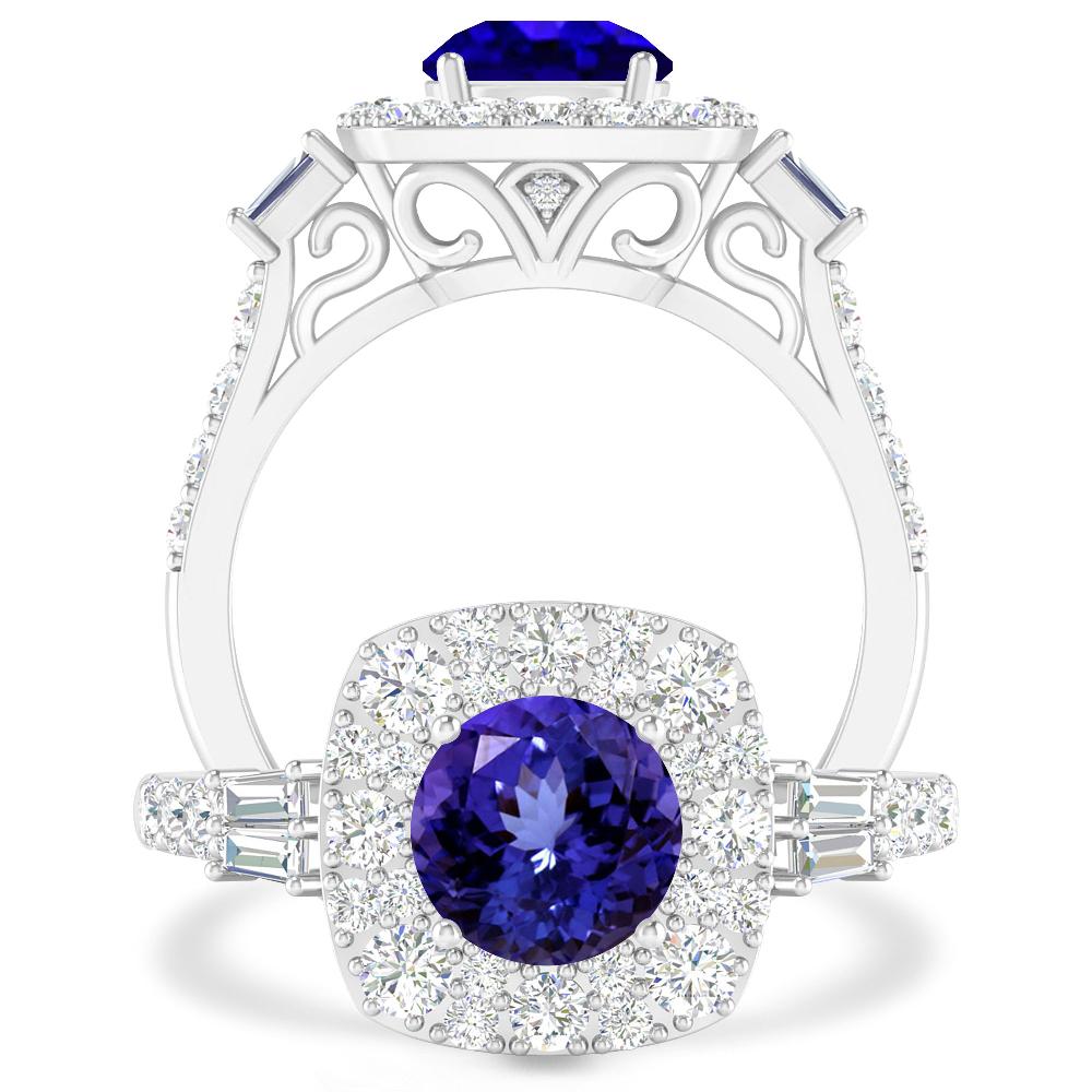 White Gold - Tanzanite