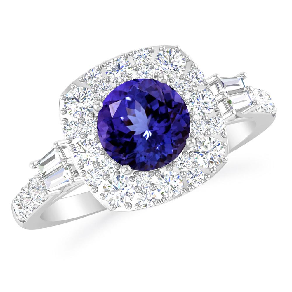 White Gold - Tanzanite