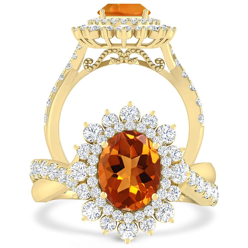 Yellow Gold - Citrine