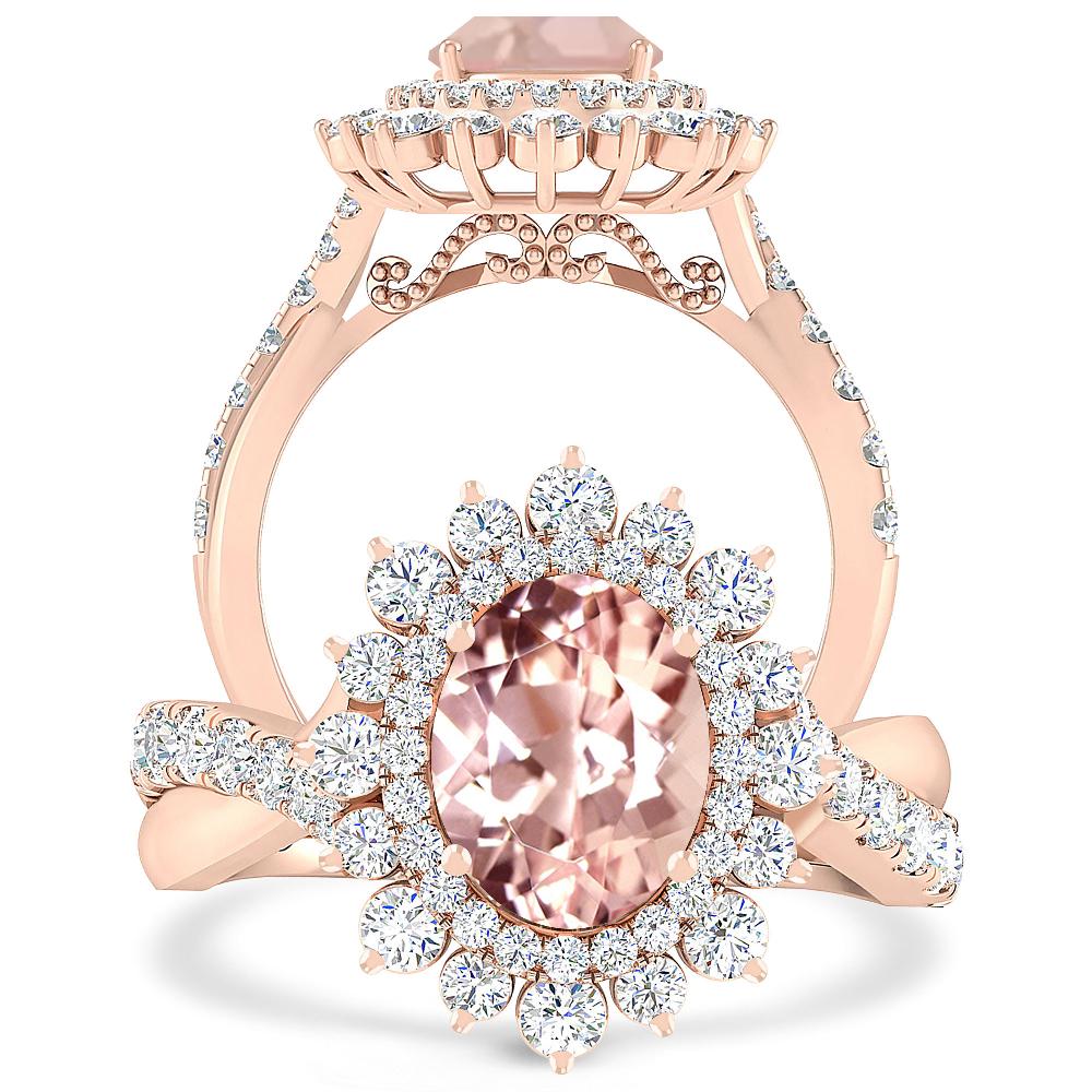 Rose Gold - Morganite