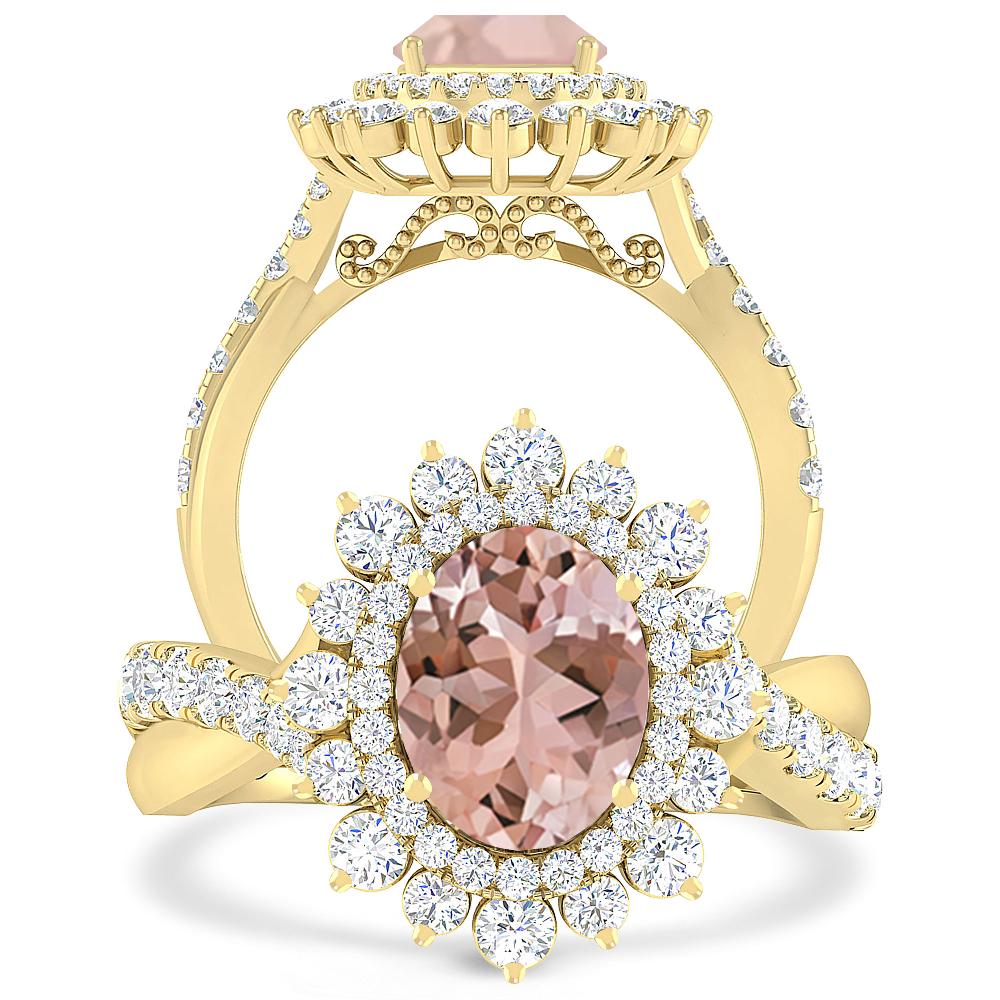 Yellow Gold - Morganite