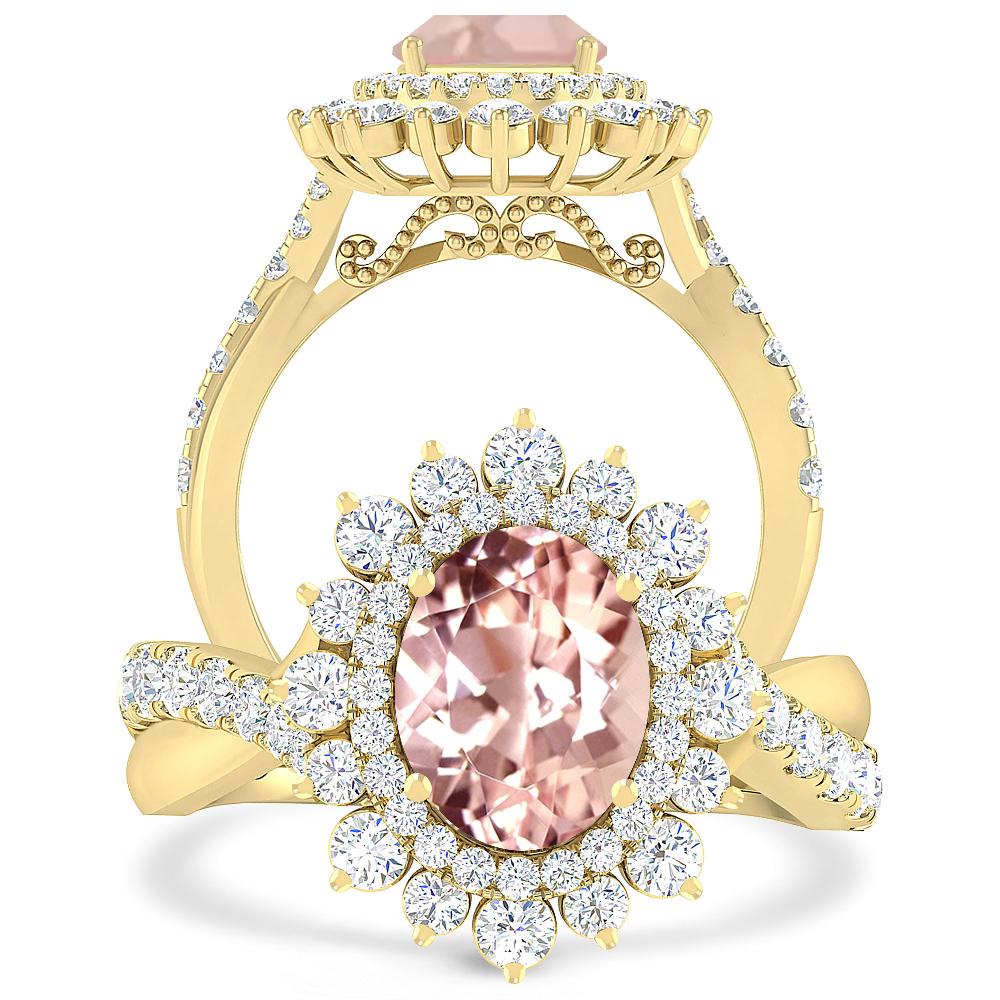 Yellow Gold - Morganite