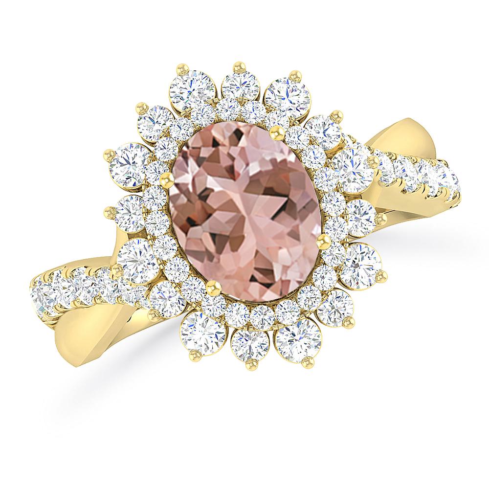 Yellow Gold - Morganite