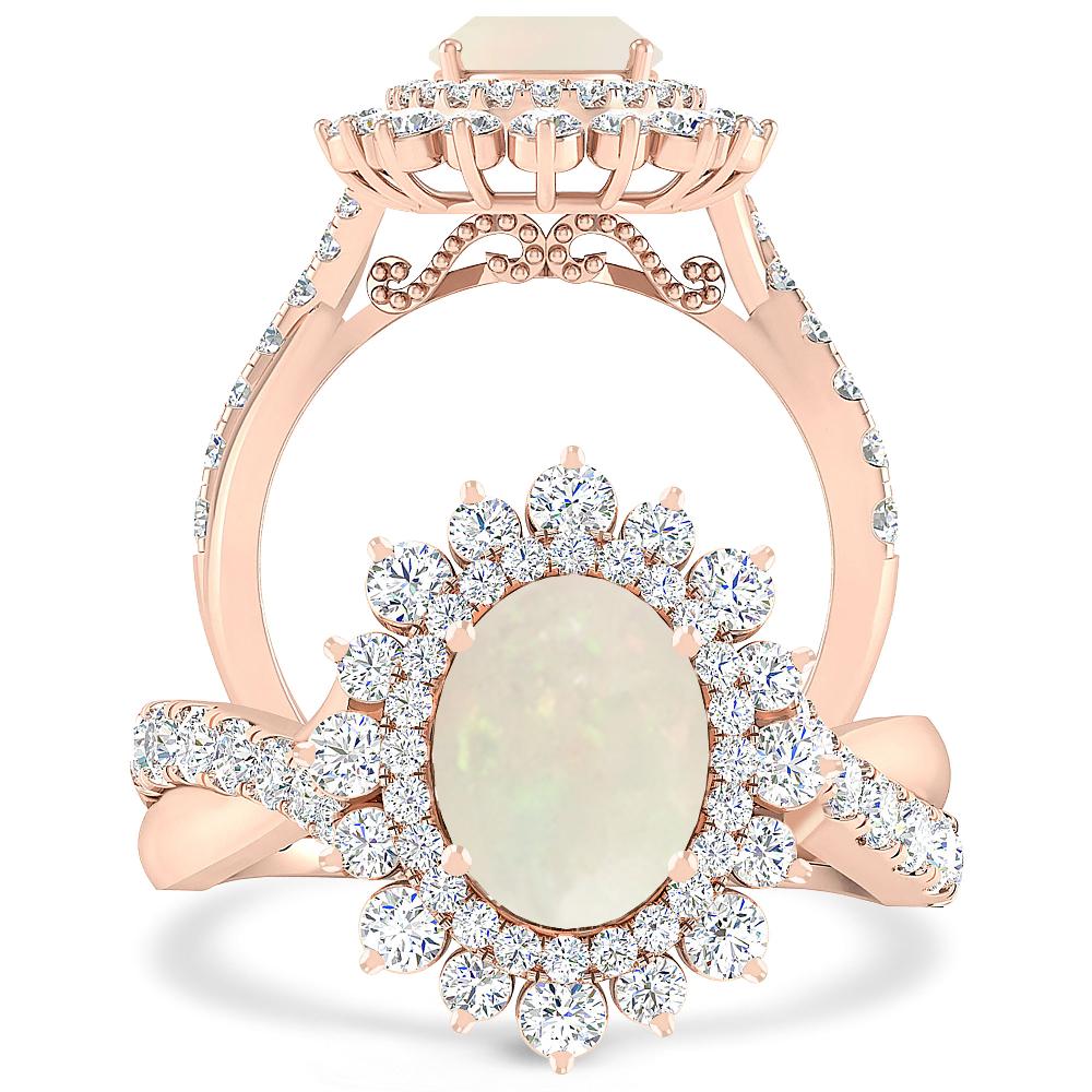 Rose Gold - Opal