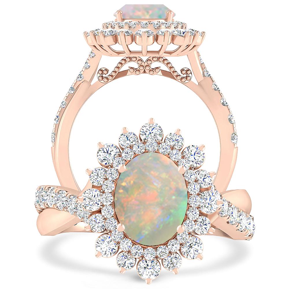 Rose Gold - Opal