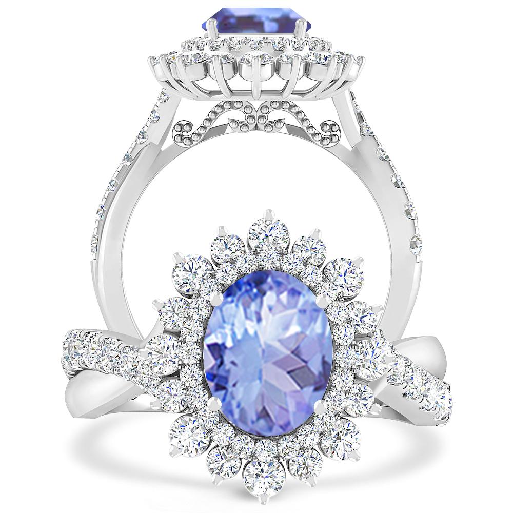 White Gold - Tanzanite