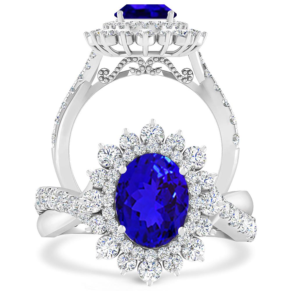 White Gold - Tanzanite