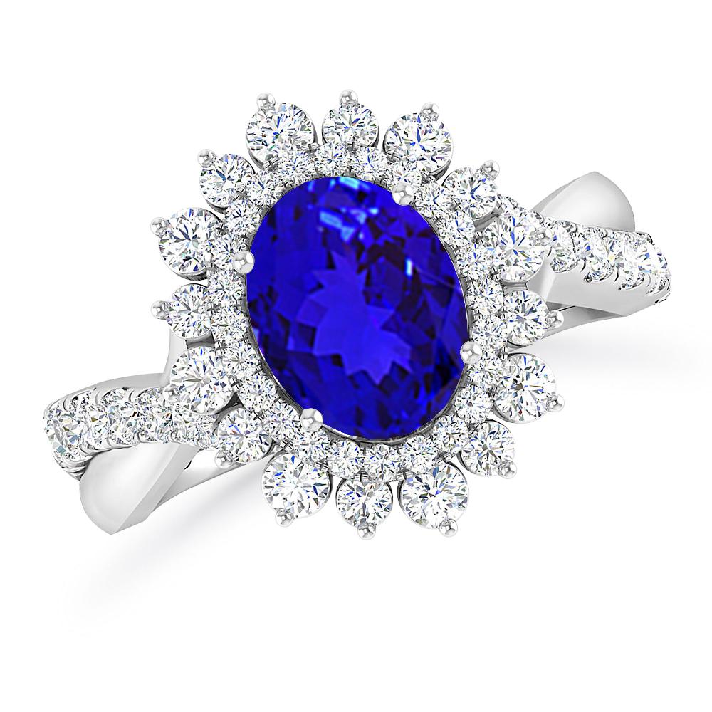 White Gold - Tanzanite