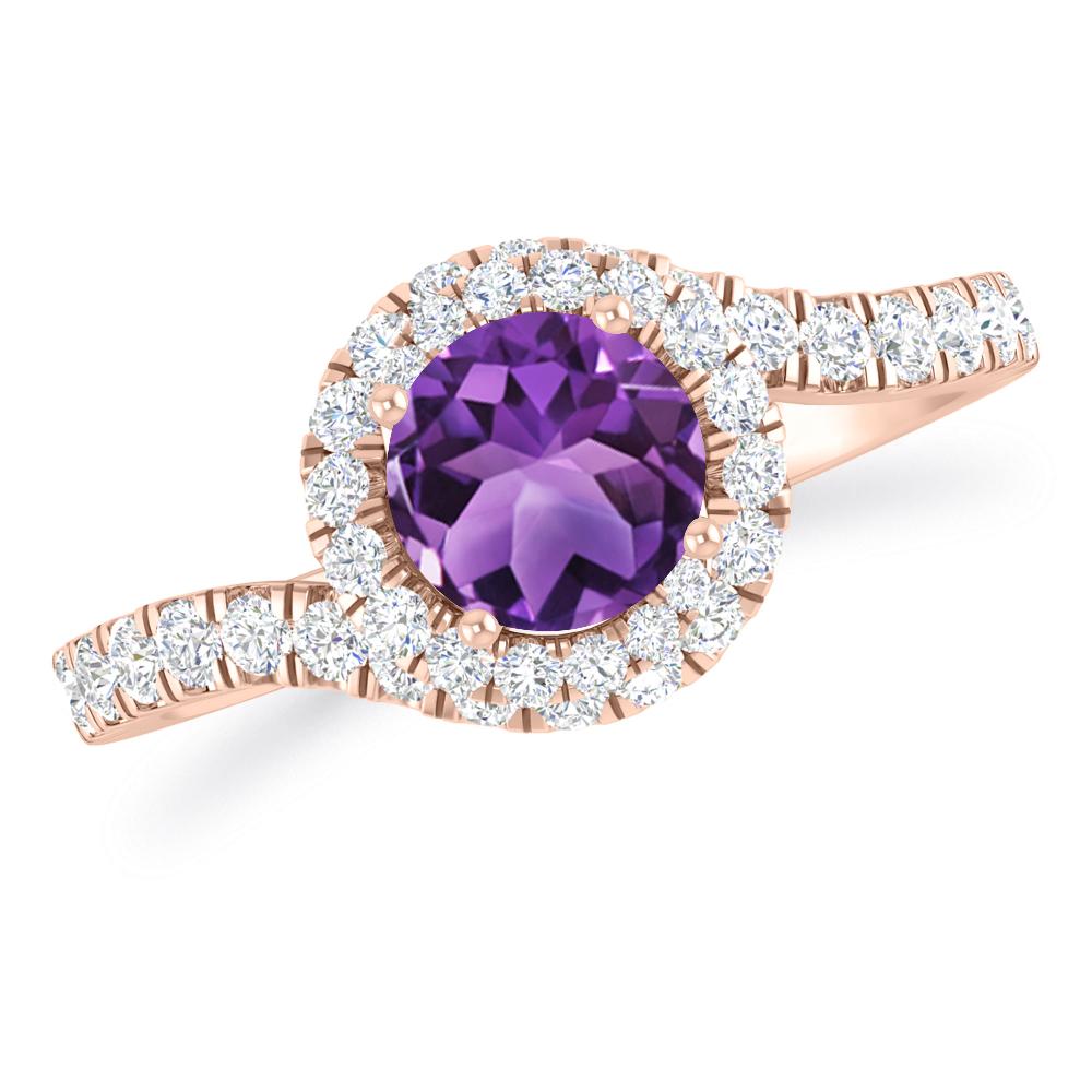 Rose Gold - Amethyst