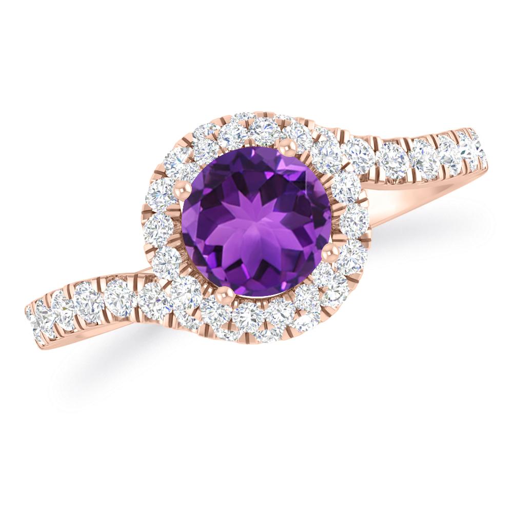 Rose Gold - Amethyst