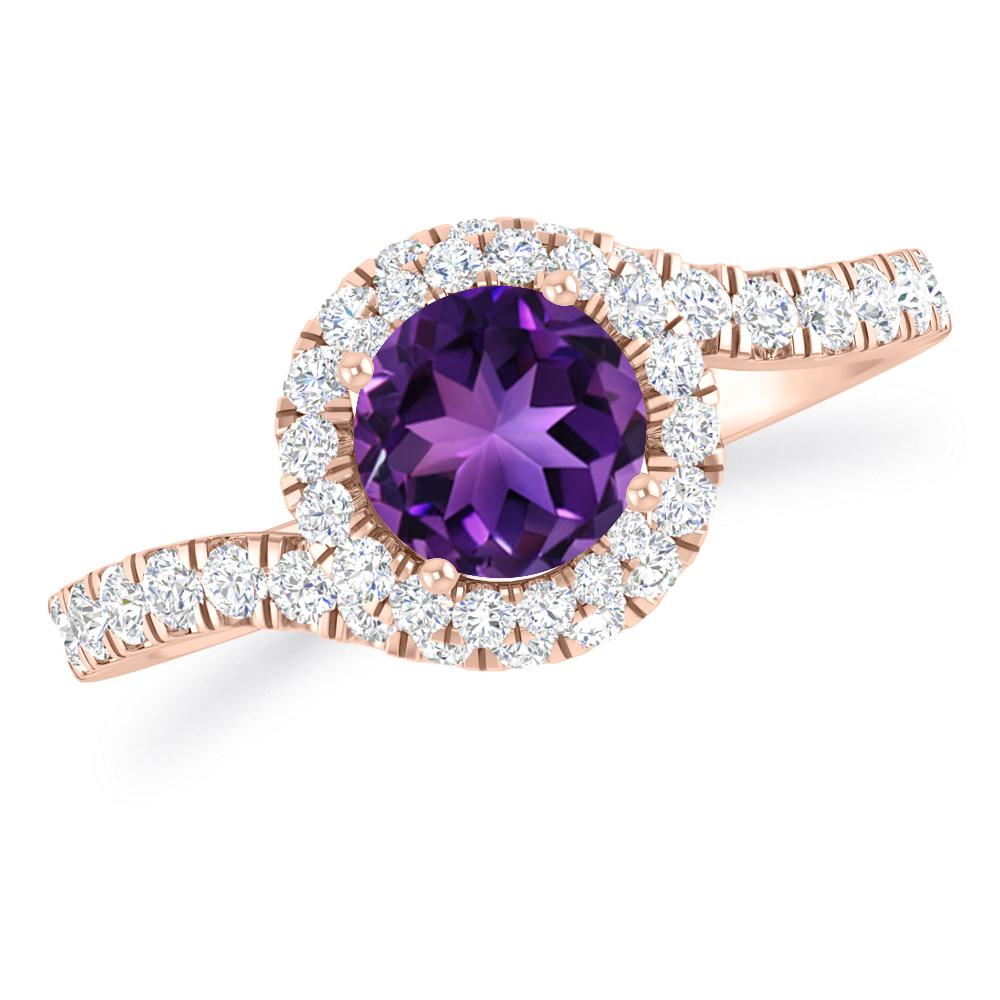 Rose Gold - Amethyst