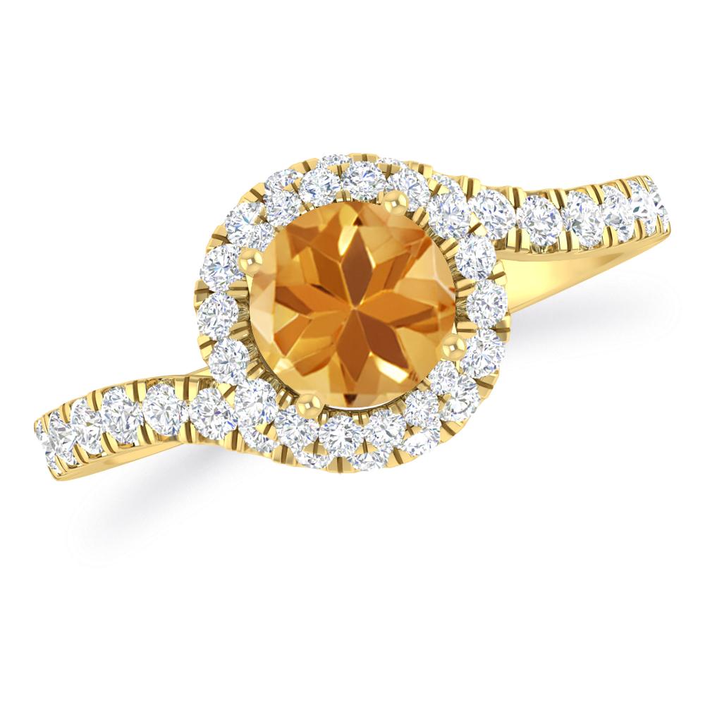 Yellow Gold - Citrine