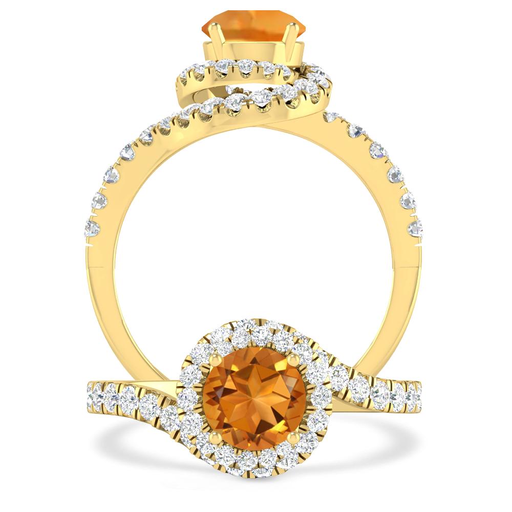 Yellow Gold - Citrine