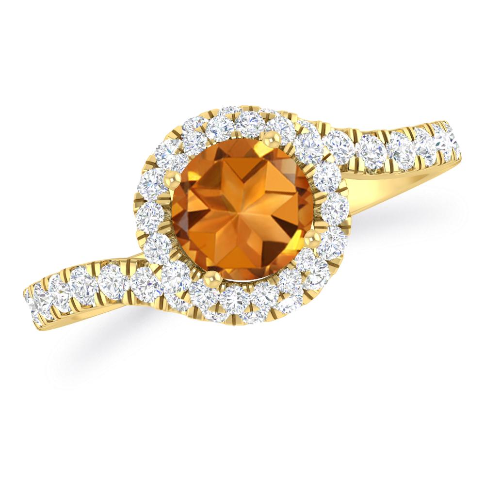 Yellow Gold - Citrine