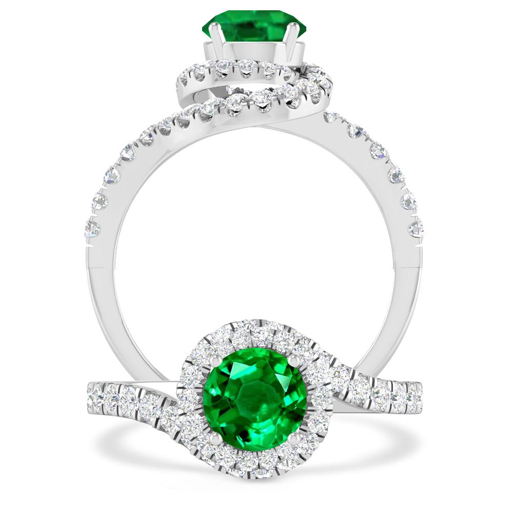 White Gold - Emerald