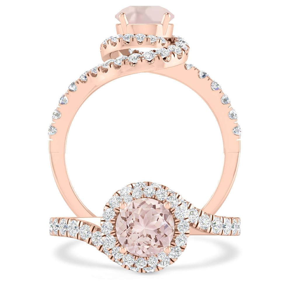 Rose Gold - Morganite