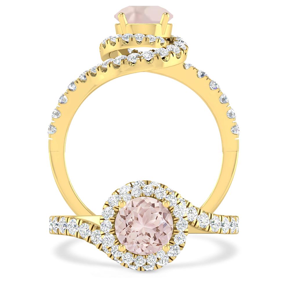 Yellow Gold - Morganite