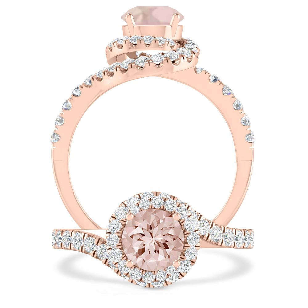 Rose Gold - Morganite