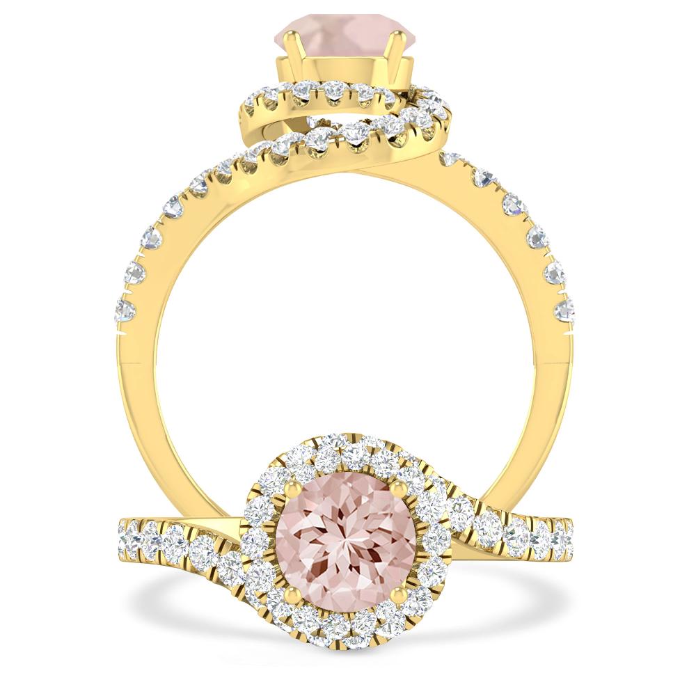 Yellow Gold - Morganite