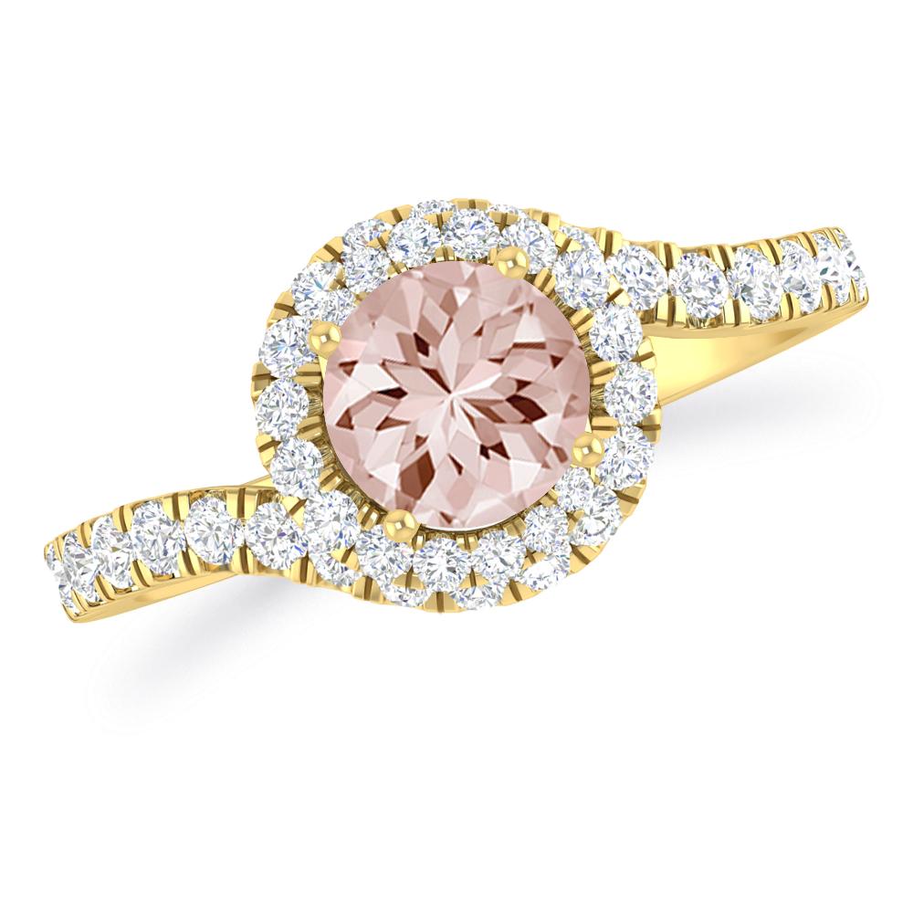 Yellow Gold - Morganite