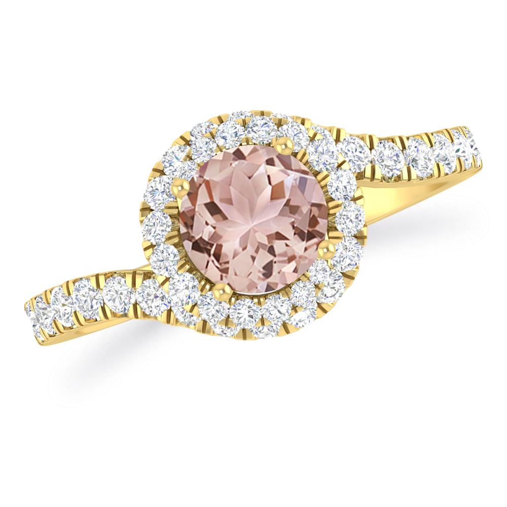 Yellow Gold - Morganite