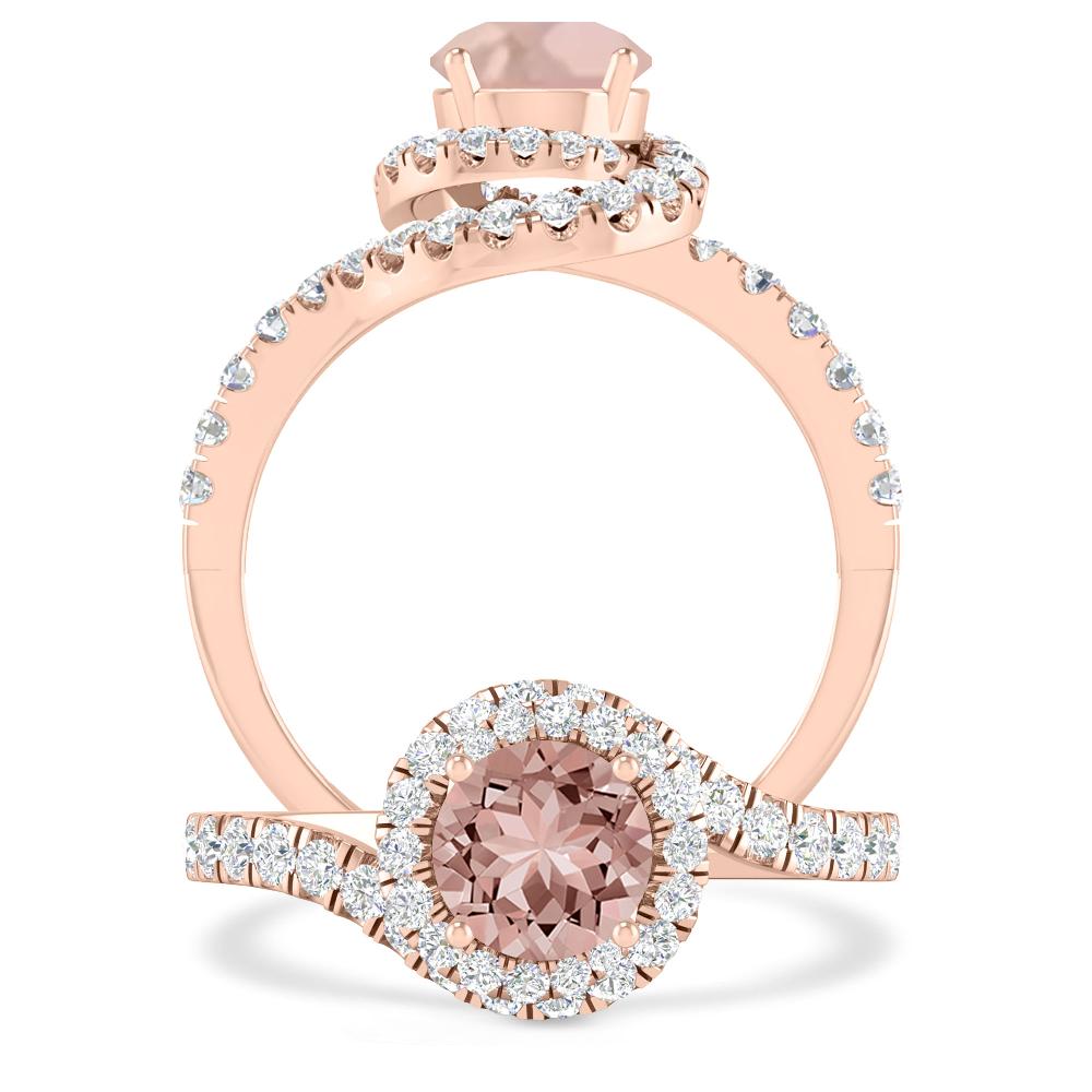 Rose Gold - Morganite