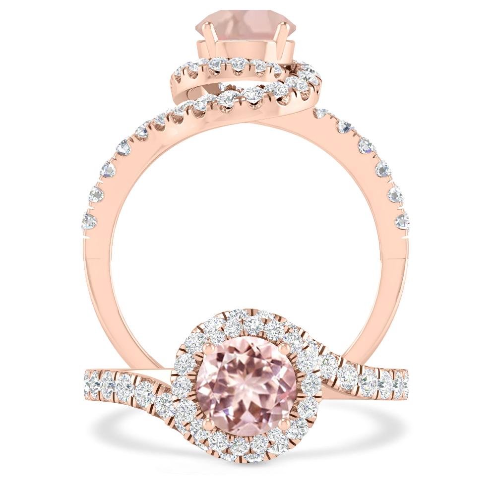 Rose Gold - Morganite