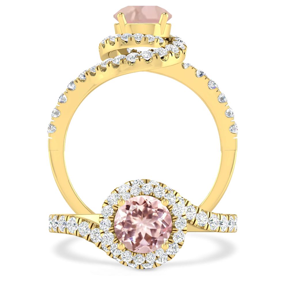 Yellow Gold - Morganite