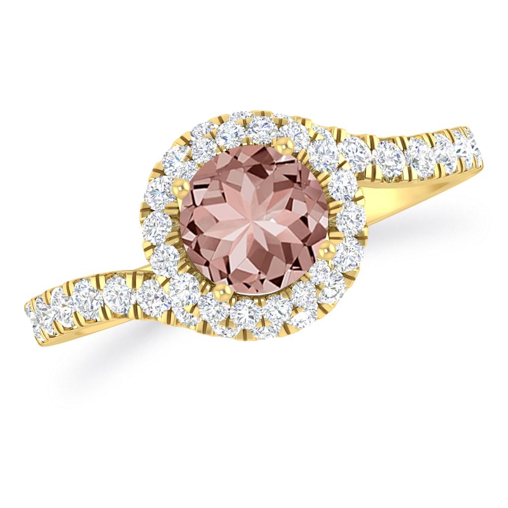 Yellow Gold - Morganite