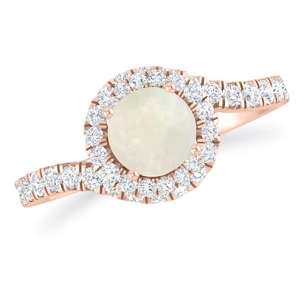 Rose Gold - Opal