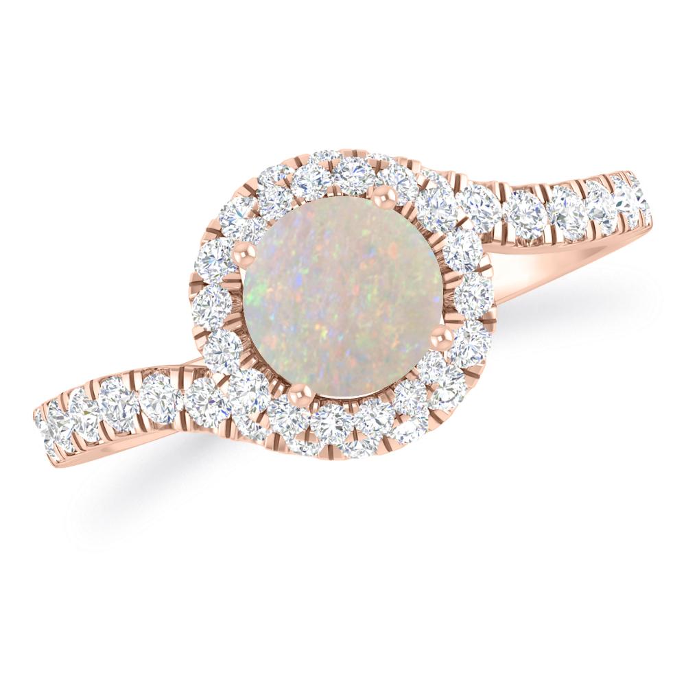 Rose Gold - Opal