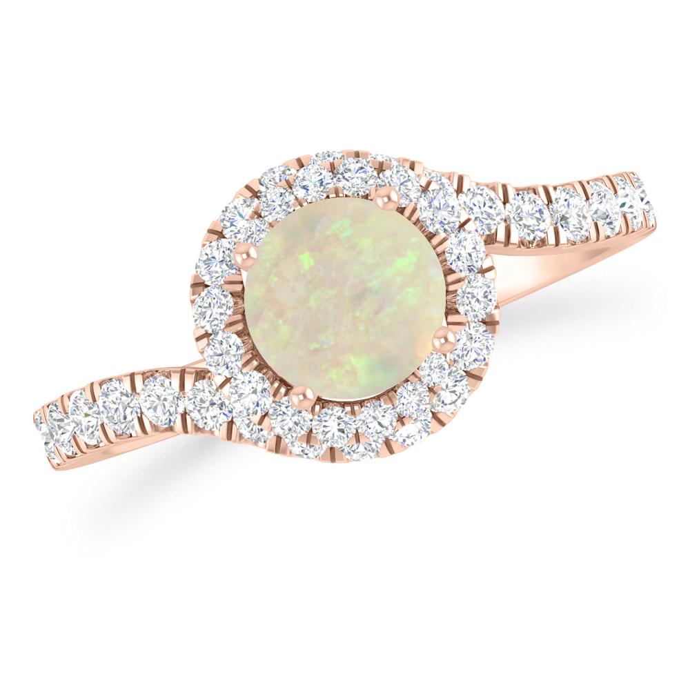 Rose Gold - Opal