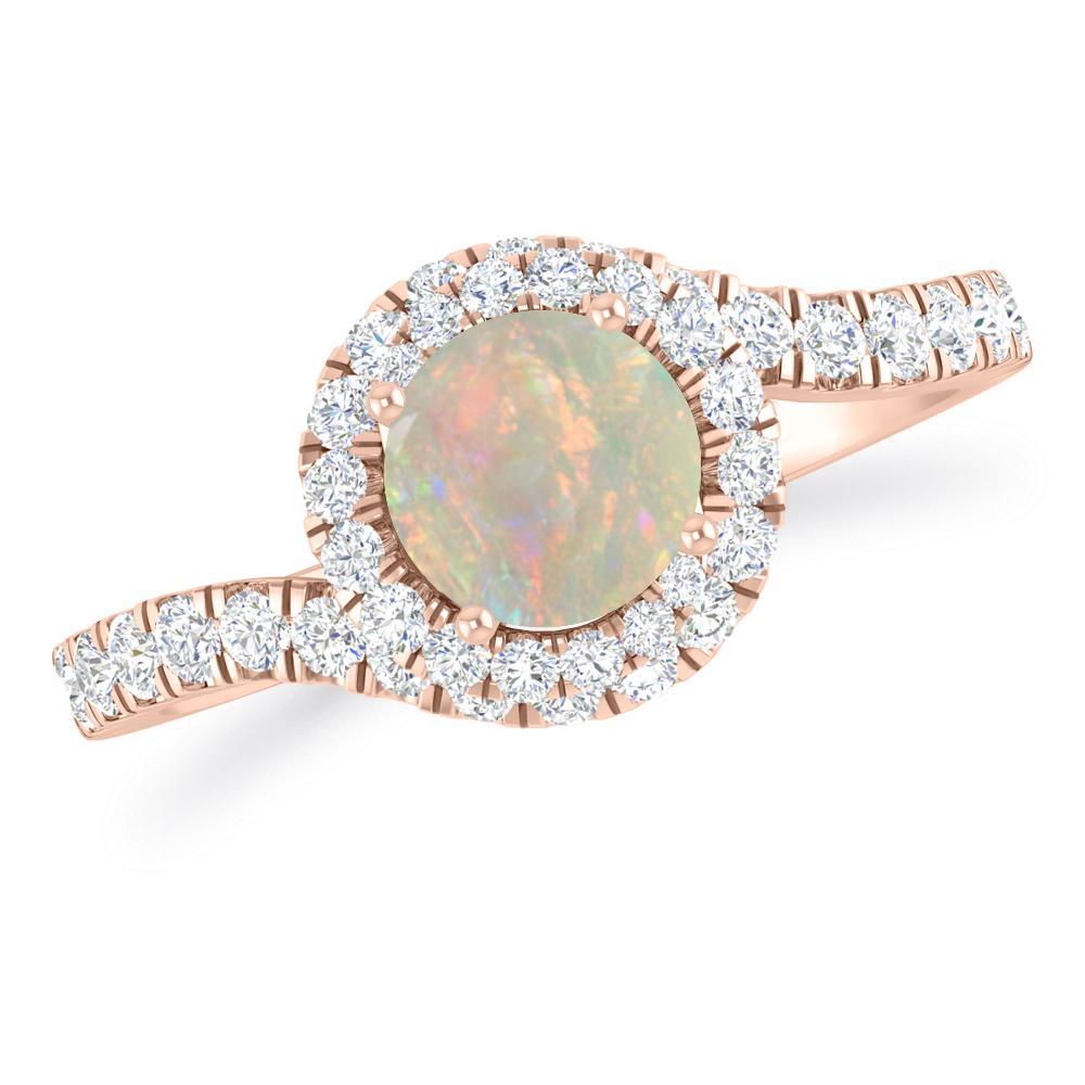 Rose Gold - Opal