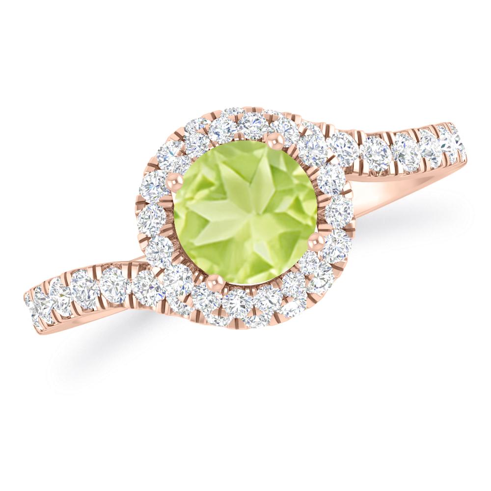 Rose Gold - Peridot