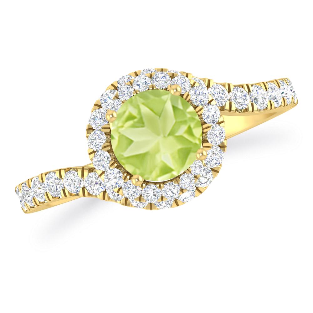 Yellow Gold - Peridot