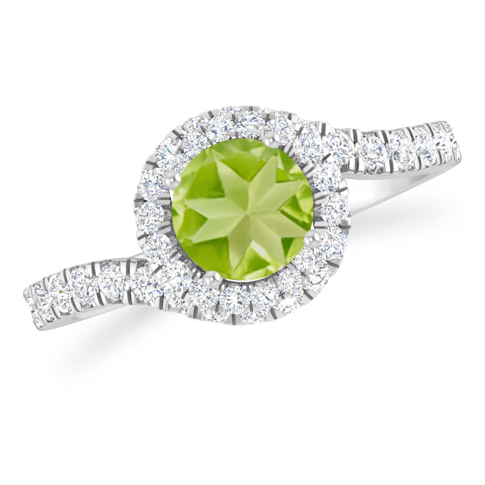 White Gold - Peridot