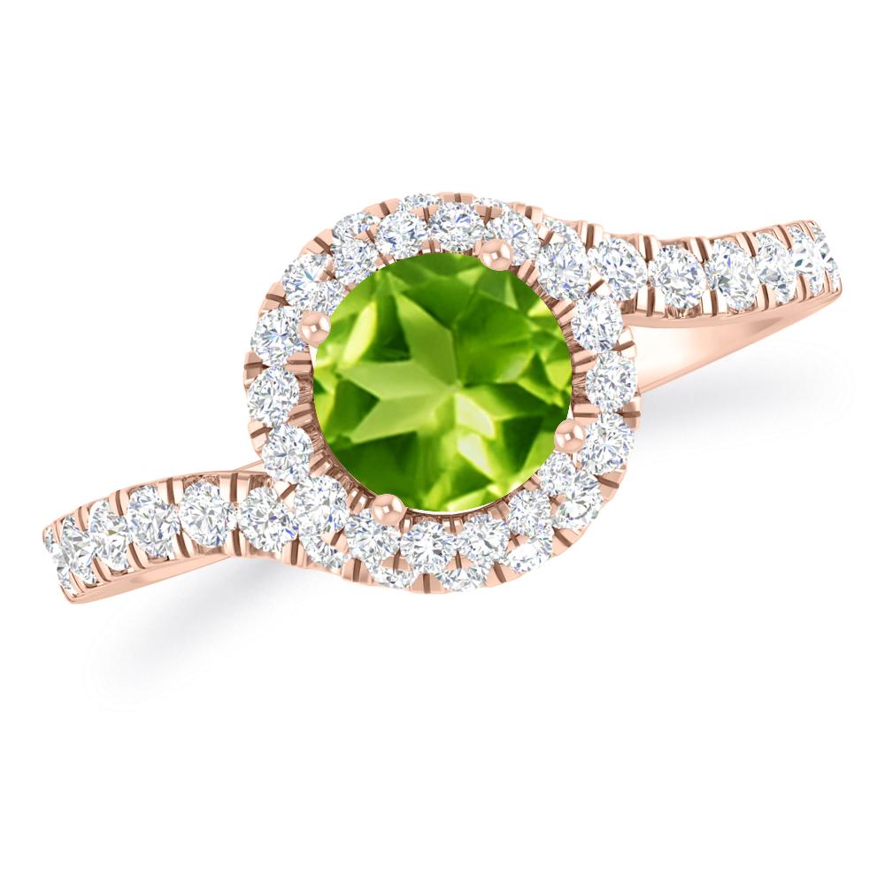 Rose Gold - Peridot