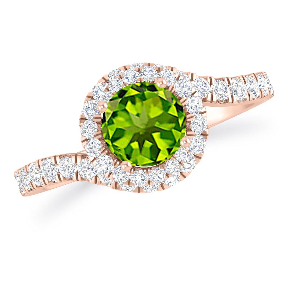 Rose Gold - Peridot