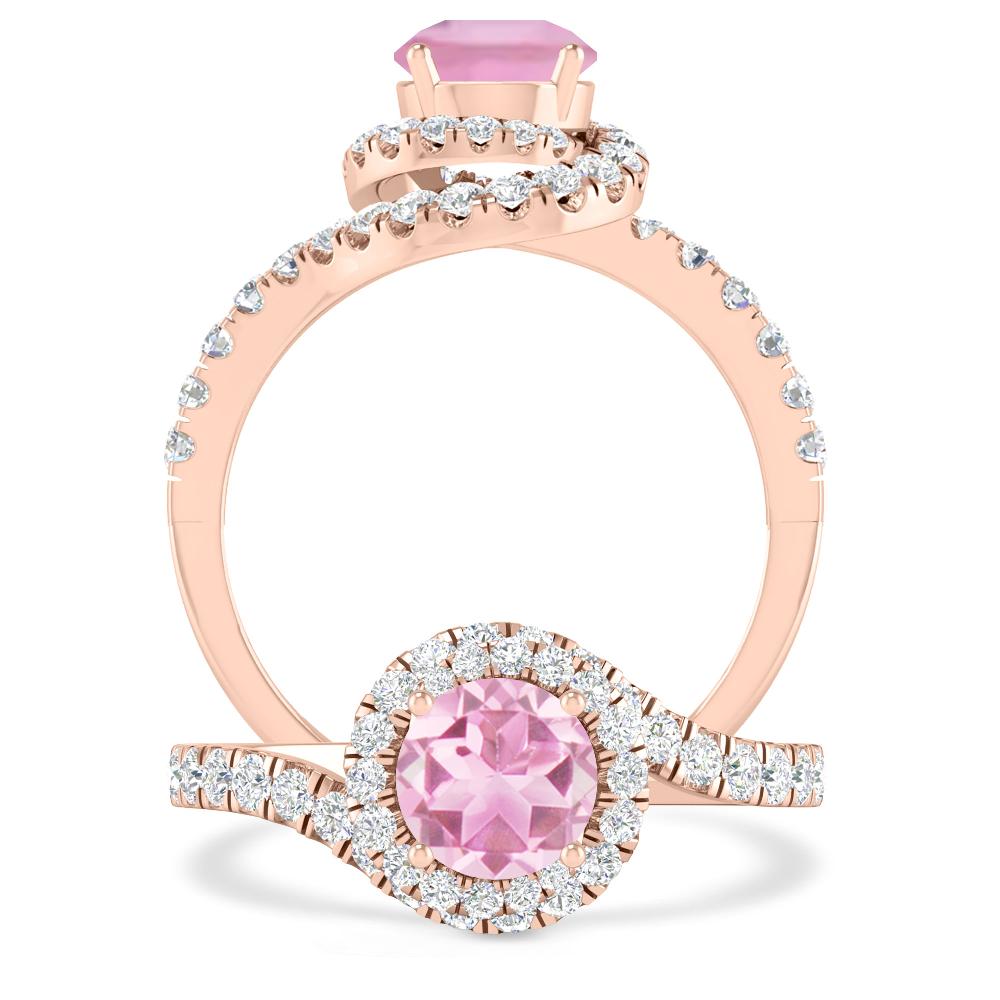 Rose Gold - Pink Tourmaline