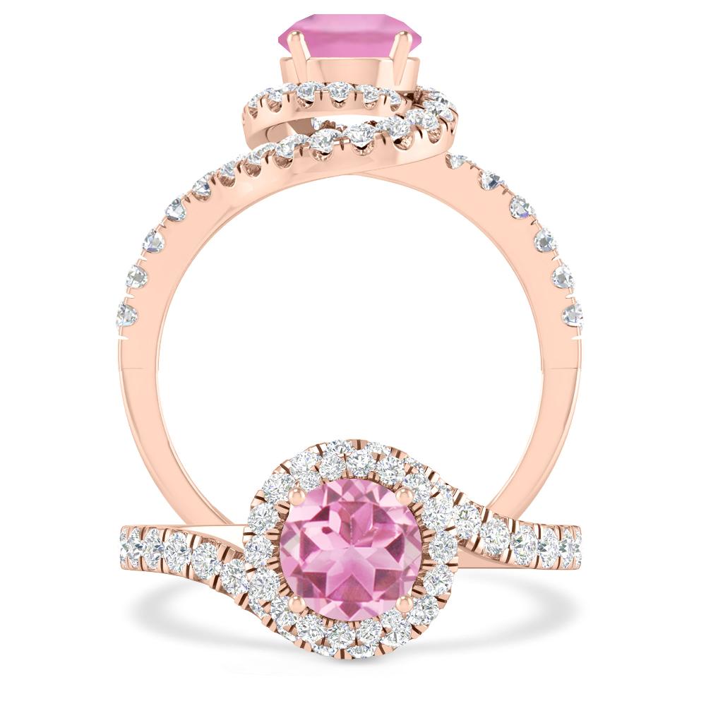 Rose Gold - Pink Tourmaline