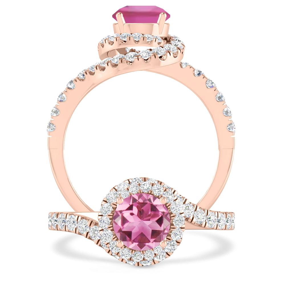 Rose Gold - Pink Tourmaline