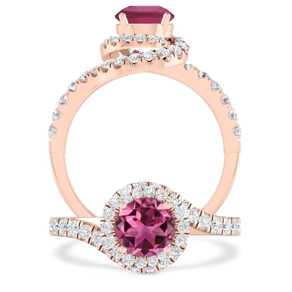 Rose Gold - Pink Tourmaline