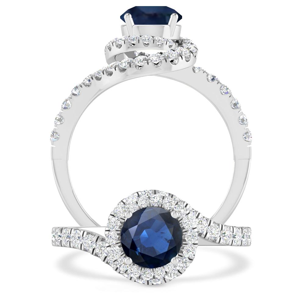 White Gold - Sapphire