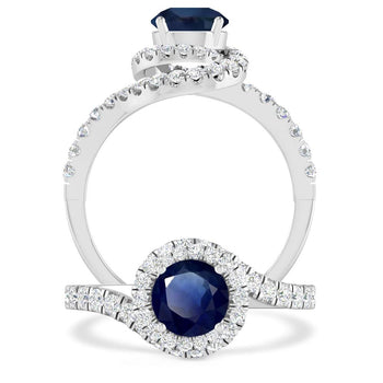 White Gold - Sapphire