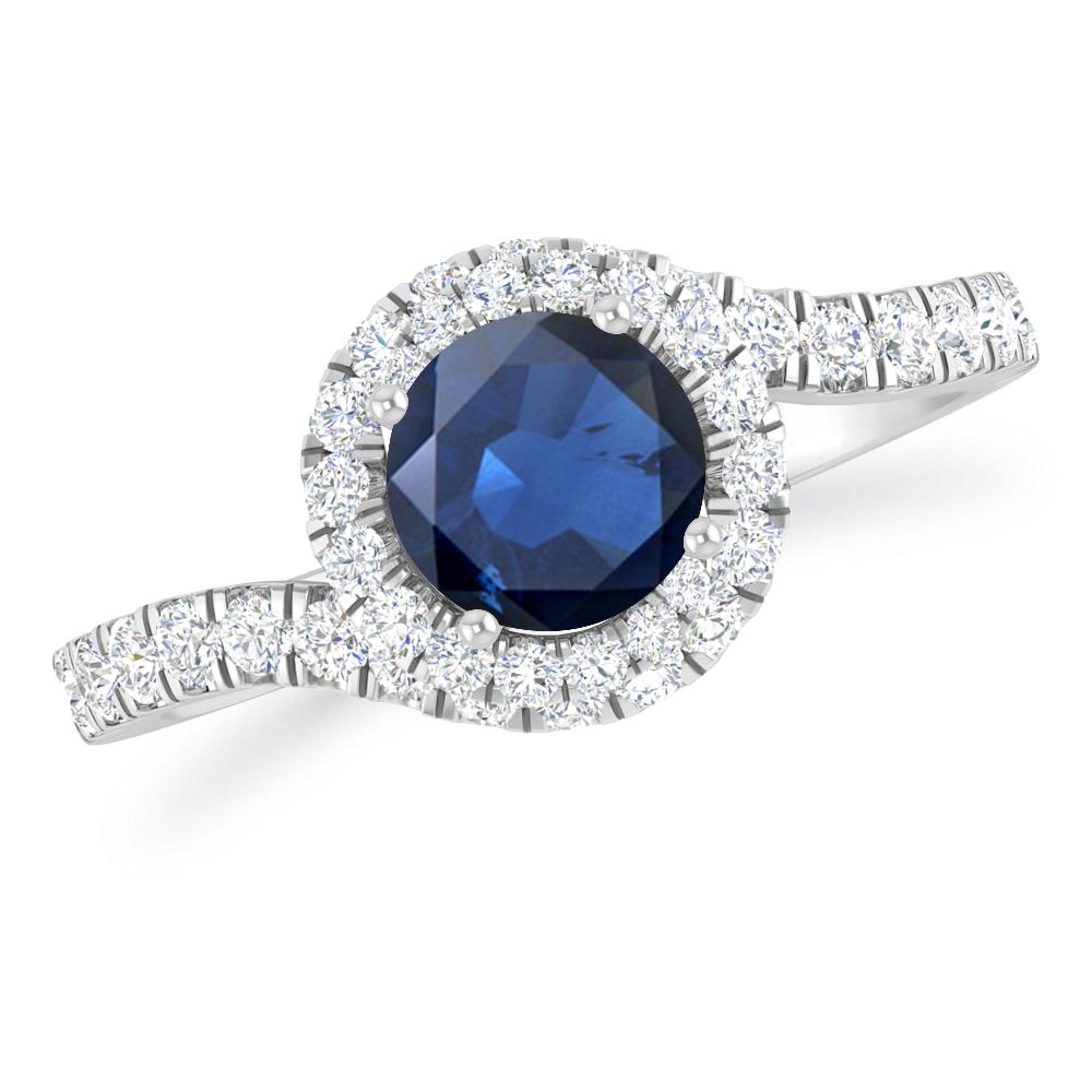 White Gold - Sapphire