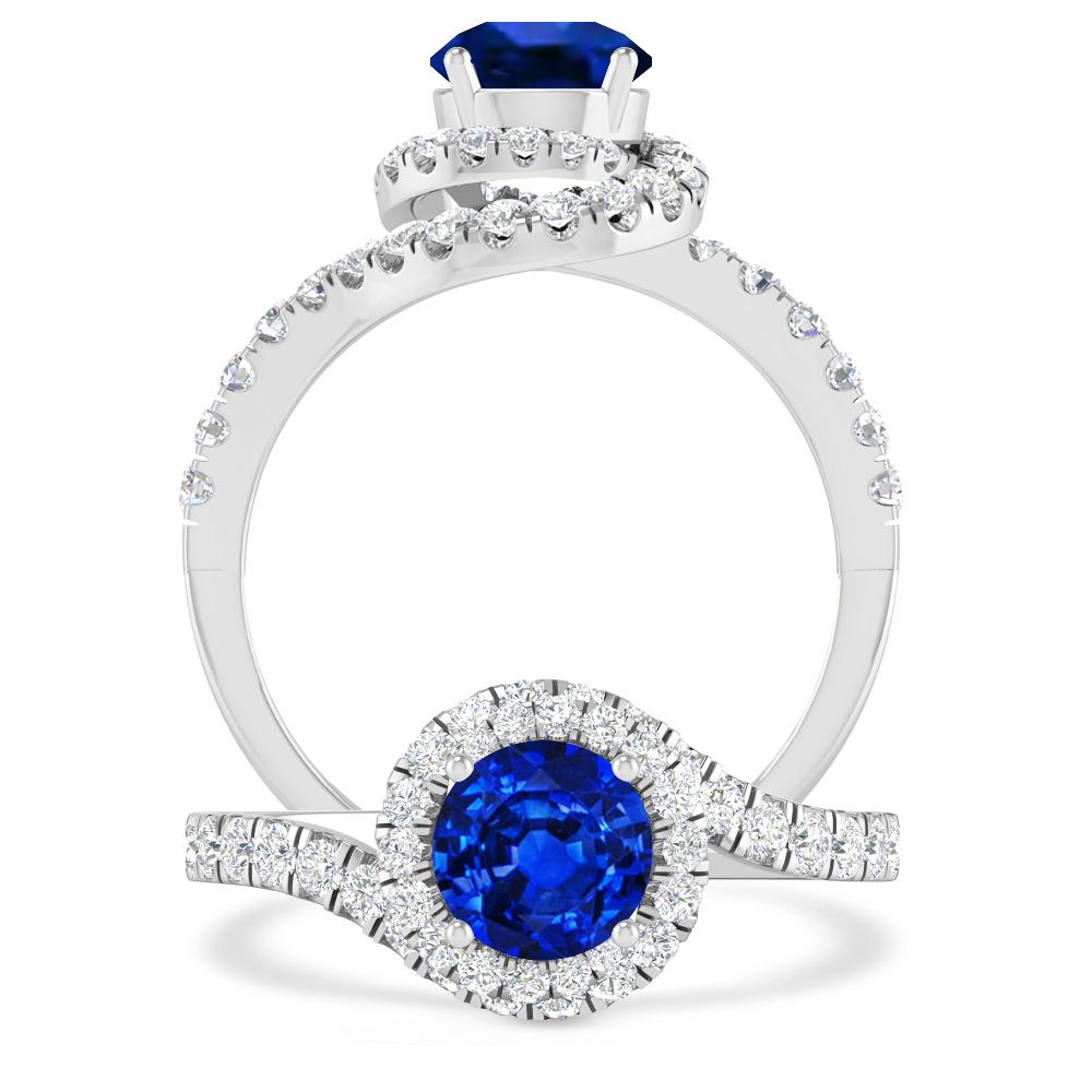 White Gold - Sapphire