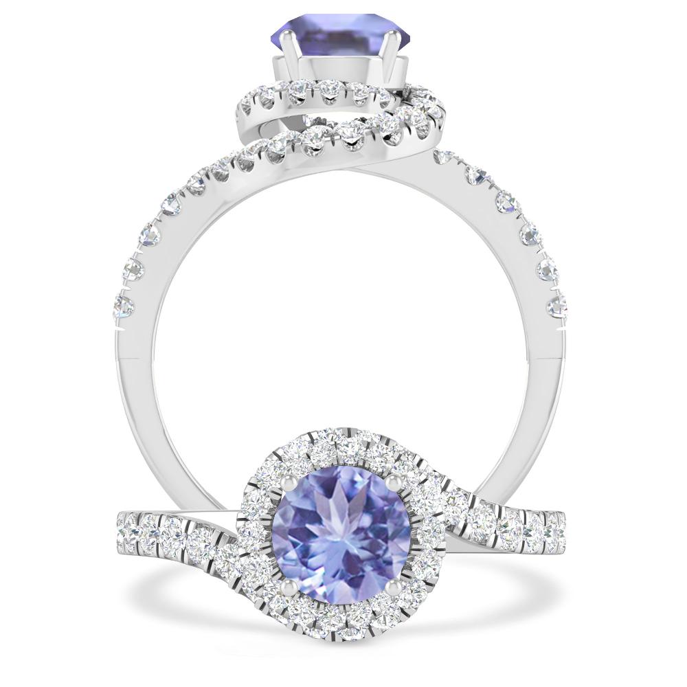 White Gold - Tanzanite